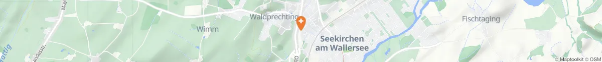 Kartendarstellung des Standorts für Iris-Apotheke in 5201 Seekirchen